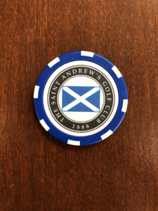 Saint Andrew's Logo Poker Chips