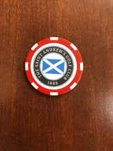 Load image into Gallery viewer, Saint Andrew&#39;s Logo Poker Chips
