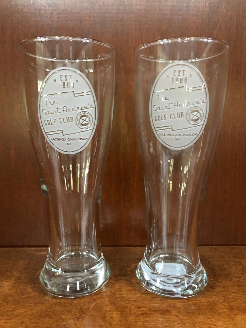 Signs by the Sea Pilsner Glasses