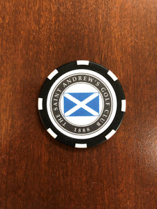 Saint Andrew's Logo Poker Chips